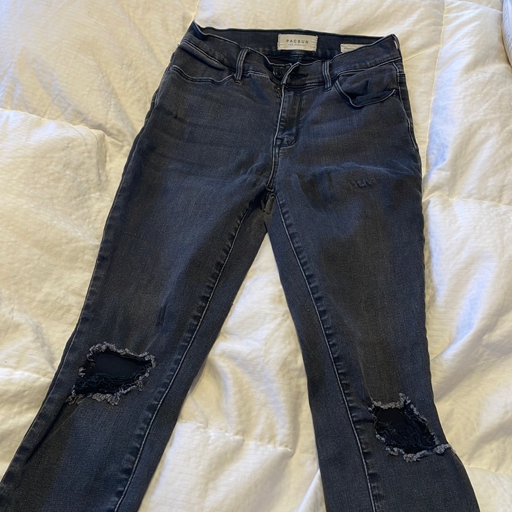 Pacsun high rise ankle jegging
